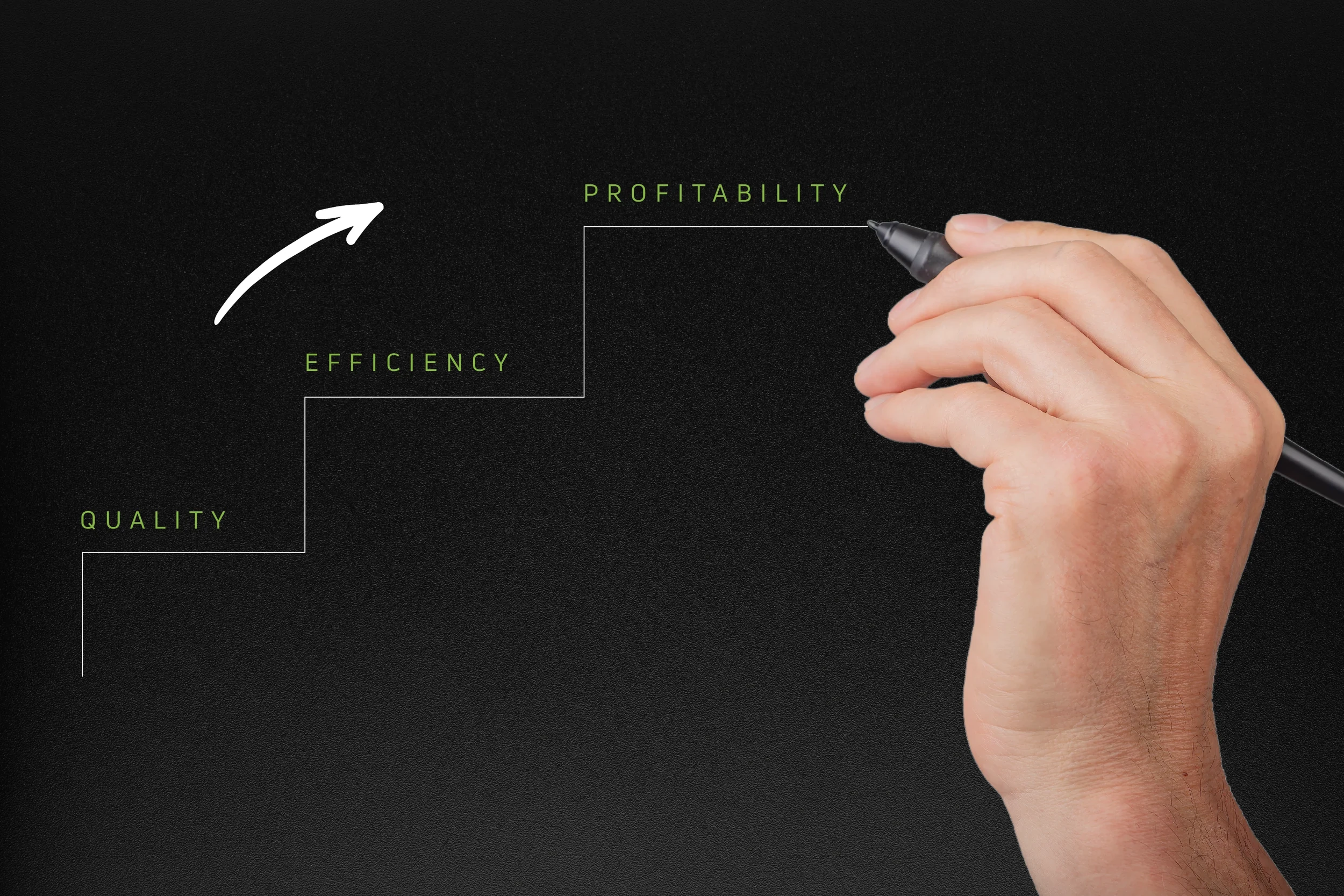 Quality to efficiency to profitability