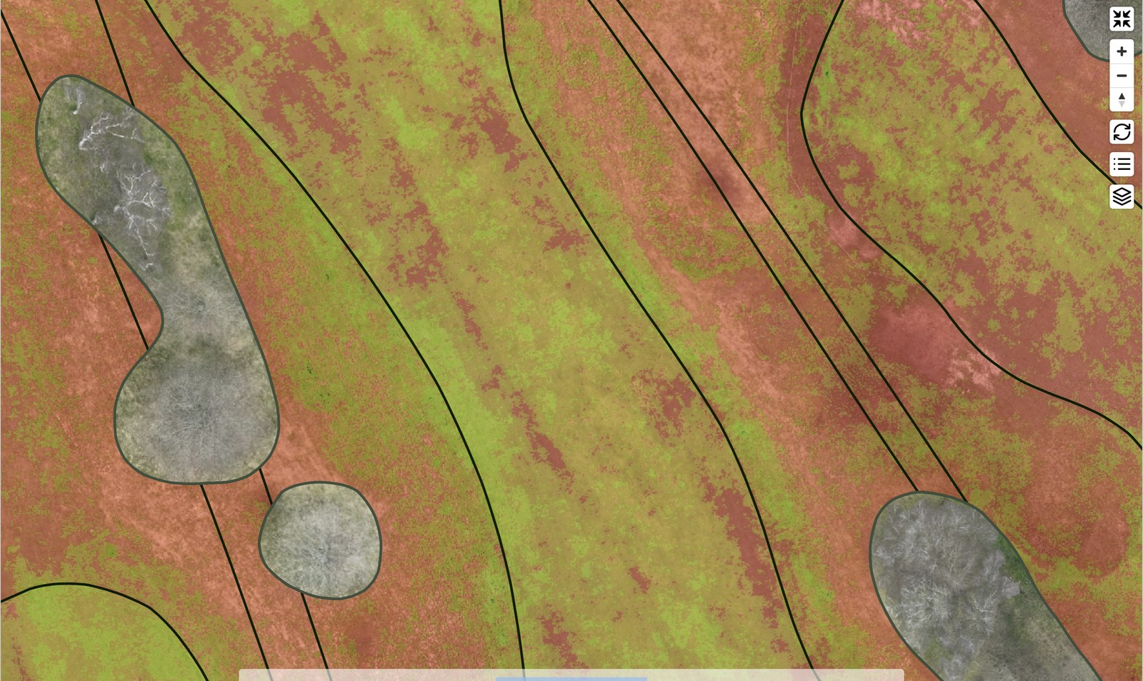 Stress map closeup — detail view 4